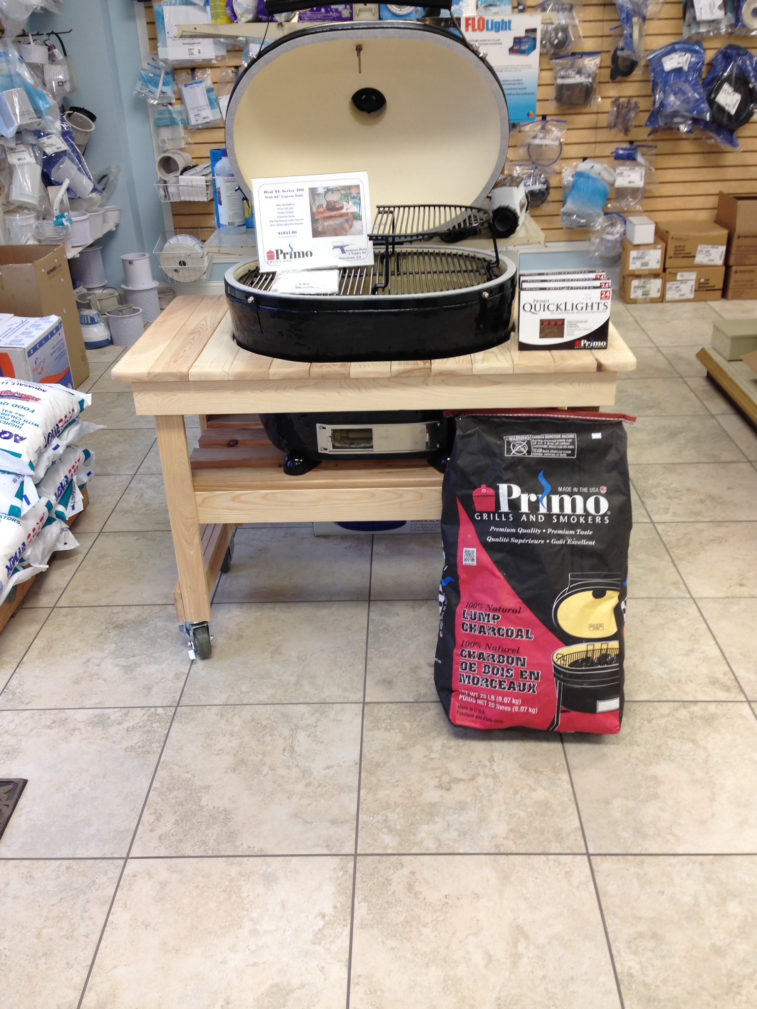 Primo Grills and Accessories | Outdoor Living | Outdoor Kitchen | Grill | Statesboro, GA | Thompson Pools and Supplies