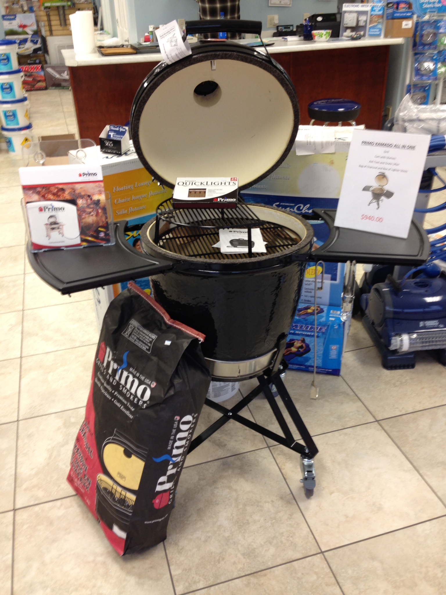 Primo Grills and Accessories | Outdoor Living | Outdoor Kitchen | Grill | Statesboro, Georgia | Thompson Pools and Supplies