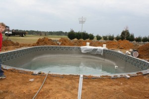 New Pool Construction | Pool Builder | Vinyl Liner Pool| Statesboro, Georgia | Thompson Pools