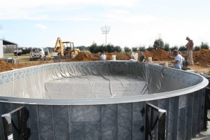 Vinyl Liner Pool Construction | Pool Liner Installation | Vinyl Liner Pool | Statesboro, GA | Thompson Pools