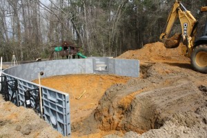 Vinyl Liner Pool Constructoin | Pool Builder | Statesboro, Georgia | Thompson Pools