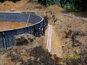 Pool Construction | Custom Pool Builder | Vinyl Liner Pool | Statesboro, Ga | Thompson Pools