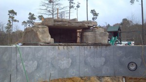 Custom Pool Construction | Grotto Cave Installation | Custom Pool Builder | Statesboro, Ga | Thompson Pools