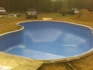 Vinyl Pool| Vinyl Pool Construction| Custom Pool Builders| Swimming Pool Construction| Statesboro, Georgia| Thompson Pools